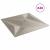Panouri de perete 48 buc. Beton 50x50 cm XPS 12 m² stea GartenMobel Dekor