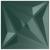 Panouri de perete 12 buc. verde 50x50 cm XPS 3 m² stea GartenMobel Dekor