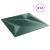 Panouri de perete 12 buc. verde 50x50 cm XPS 3 m² stea GartenMobel Dekor