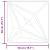 Panouri de perete 12 buc. verde 50x50 cm XPS 3 m² stea GartenMobel Dekor