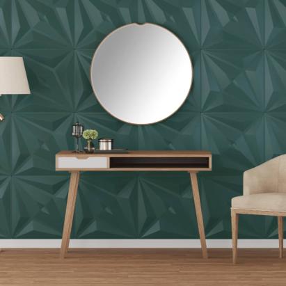 Panouri de perete 12 buc. verde 50x50 cm XPS 3 m² stea GartenMobel Dekor