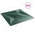 Panouri de perete 24 buc. verde 50x50 cm XPS 6 m² stea GartenMobel Dekor