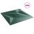 Panouri de perete 48 buc. verde 50x50 cm XPS 12 m² stea GartenMobel Dekor