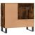 Dulap de baie, stejar afumat, 65x33x60 cm, lemn prelucrat GartenMobel Dekor