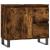 Dulap de baie, stejar afumat, 65x33x60 cm, lemn prelucrat GartenMobel Dekor
