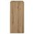 Dulap cu lumini LED stejar artizanal 80x35x75 cm lemn prelucrat GartenMobel Dekor