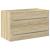 Set mobilier de baie, 2 piese, stejar sonoma, lemn prelucrat GartenMobel Dekor