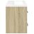 Set mobilier de baie, 2 piese, stejar sonoma, lemn prelucrat GartenMobel Dekor