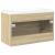 Set mobilier de baie, 2 piese, stejar sonoma, lemn prelucrat GartenMobel Dekor