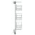 Coș sârmă bucătărie retractabil 3 raft argintiu 47x15,5x55,5 cm GartenMobel Dekor