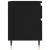 Noptiere, 2 buc., negru, 40x35x50 cm, lemn compozit GartenMobel Dekor