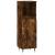 Dulap de baie, stejar afumat, 30x30x100 cm, lemn prelucrat GartenMobel Dekor