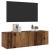 Dulap TV de perete, lemn vechi, 100x30x30 cm, lemn prelucrat GartenMobel Dekor