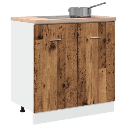 Dulap inferior chiuvetă lemn vechi 80x46x81,5 cm lemn prelucrat GartenMobel Dekor