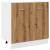 Dulap inferior chiuvetă stejar artizanal 80x46x81,5 cm lemn GartenMobel Dekor