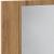 Dulap cu oglindă & LED stejar artizanal 60x12x45 cm lemn GartenMobel Dekor