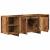Dulap TV, lemn vechi, 130x35x50 cm, lemn prelucrat GartenMobel Dekor