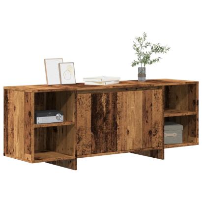 Dulap TV, lemn vechi, 130x35x50 cm, lemn prelucrat GartenMobel Dekor