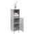 Dulap de baie, gri beton, 30x30x100 cm, lemn prelucrat GartenMobel Dekor