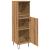 Dulap de baie, stejar artizanal, 30x30x100 cm, lemn prelucrat GartenMobel Dekor