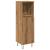 Dulap de baie, stejar artizanal, 30x30x100 cm, lemn prelucrat GartenMobel Dekor