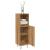 Dulap de baie, stejar artizanal, 30x30x100 cm, lemn prelucrat GartenMobel Dekor