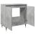 Dulap de baie, gri beton, 58x33x60 cm, lemn prelucrat GartenMobel Dekor