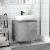 Dulap de baie, gri beton, 58x33x60 cm, lemn prelucrat GartenMobel Dekor