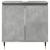 Dulap de baie, gri beton, 58x33x60 cm, lemn prelucrat GartenMobel Dekor