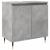 Dulap de baie, gri beton, 58x33x60 cm, lemn prelucrat GartenMobel Dekor