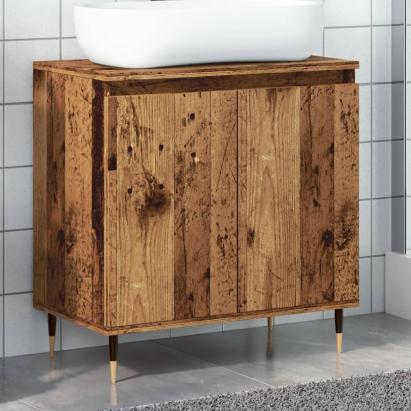 Dulap de baie, lemn vechi, 58x33x60 cm, lemn prelucrat GartenMobel Dekor