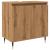 Dulap de baie, stejar artizanal, 58x33x60 cm, lemn prelucrat GartenMobel Dekor