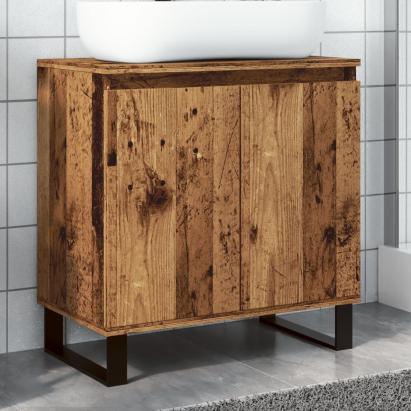 Dulap de baie, lemn vechi, 58x33x60 cm, lemn prelucrat GartenMobel Dekor