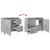 Dulap de baie, gri beton, 65x33x60 cm, lemn prelucrat GartenMobel Dekor