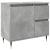 Dulap de baie, gri beton, 65x33x60 cm, lemn prelucrat GartenMobel Dekor