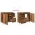 Dulap de baie, lemn vechi, 65x33x60 cm, lemn prelucrat GartenMobel Dekor