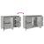 Dulap pentru baie, gri beton, 80x33x60 cm, lemn compozit GartenMobel Dekor