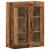 Dulap montat pe perete lemn vechi 69,5x34x90 cm GartenMobel Dekor