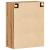 Dulap montat pe perete, stejar artizanal, 69,5x34x90 cm GartenMobel Dekor