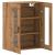 Dulap montat pe perete, stejar artizanal, 69,5x34x90 cm GartenMobel Dekor