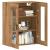 Dulap montat pe perete, stejar artizanal, 69,5x34x90 cm GartenMobel Dekor