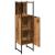 Dulap pentru baie, lemn vechi, 33x33x120,5 cm, lemn prelucrat GartenMobel Dekor