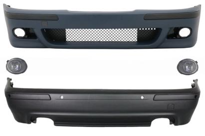 Body Kit Exterior BMW Seria 5 E39 (1995-2003) cu Proiectoare Crom Performance AutoTuning