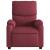 Fotoliu rabatabil electric, roșu vin, material textil GartenMobel Dekor