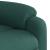 Fotoliu rabatabil electric, verde închis, material textil GartenMobel Dekor