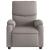 Fotoliu rabatabil electric, gri taupe, material textil GartenMobel Dekor
