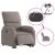 Fotoliu electric rabatabil cu ridicare, gri taupe, textil GartenMobel Dekor