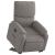 Fotoliu electric rabatabil cu ridicare, gri taupe, textil GartenMobel Dekor
