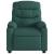 Fotoliu electric de masaj rabatabil, verde închis, textil GartenMobel Dekor