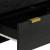 Servante, 3 piese, negru, lemn prelucrat GartenMobel Dekor